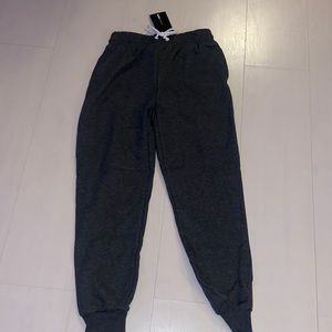Charcoal gray fashion nova sweat pants